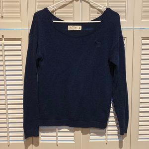Abercrombie Kids XL blue knit sweater